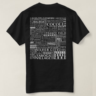 Panama kanalzon varje läge tee shirt
