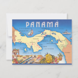 Panama Kartpostkort Vykort