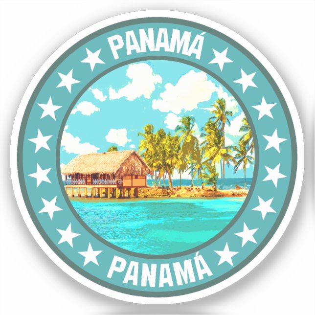 Panama Klistermärken (Framsida)