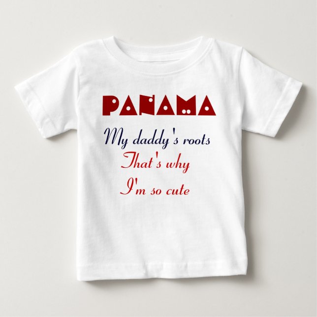 panama-mina pappor t-shirt (Framsida)