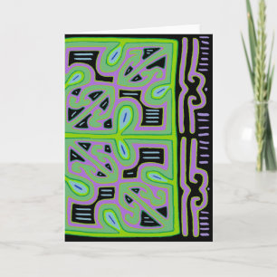 Panama Mola Music Box Kort