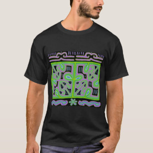 Panama Mola Musiklåda T Shirt
