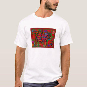 Panama Mola - Spara en häst Rid en cowboy T Shirt