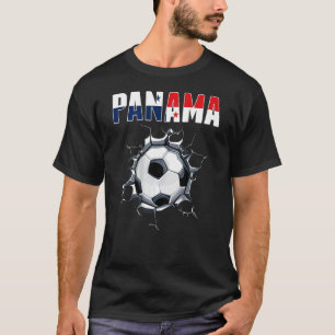 Panama Oceaner Fläkt - Panamansk fotbollsmatch i C T Shirt