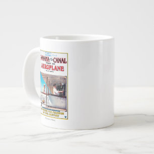 Panama och Canal Airplane Movie Promo Poste Jumbo Mugg