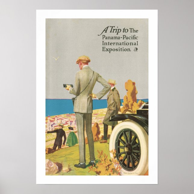 Panama Pacific Exposition Poster (Framsidan)