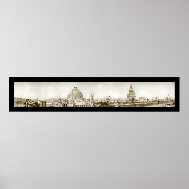 Panama Pacific Exposition San Francisco Photo 1915 Poster (Framsidan)