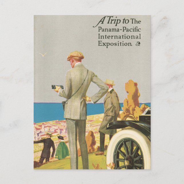 Panama Pacific Exposition Vykort (Framsida)