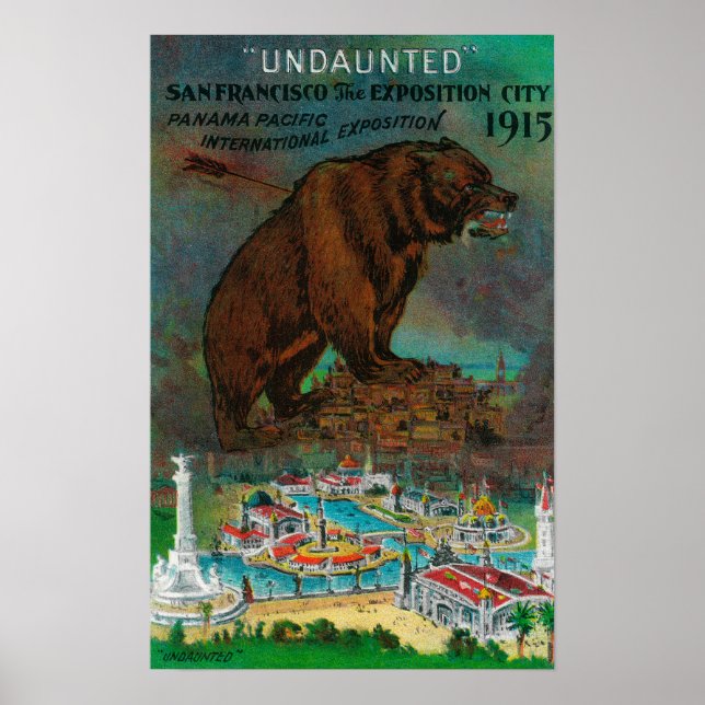 Panama Pacific Internationell Expo Reklam Poster (Framsidan)