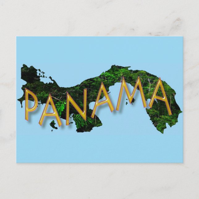Panama Postcard Vykort (Framsida)