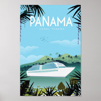 Panama-reseaffisch, Poster