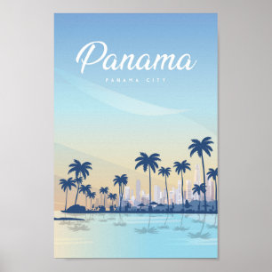 Panama-reseaffisch Poster