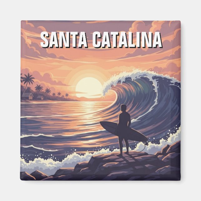 Panama Santa Catalina Travel Magnet (Framsidan)