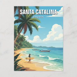 Panama Santa Catalina Travel Vykort
