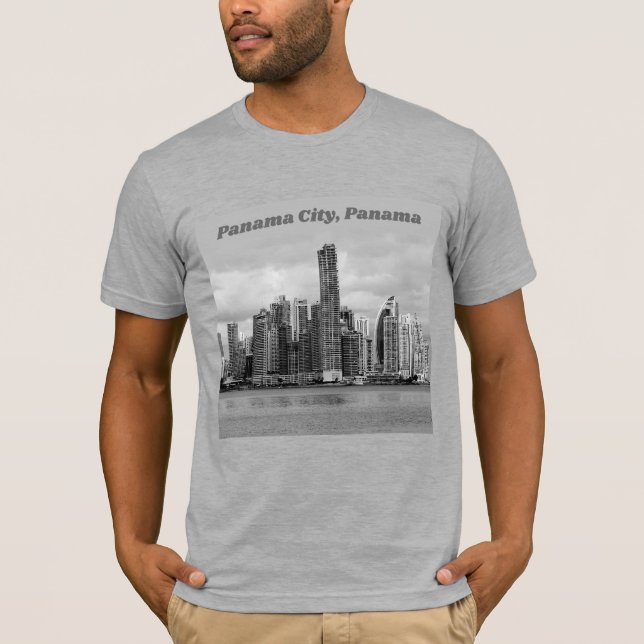 Panama Skyline T Shirt (Framsida)