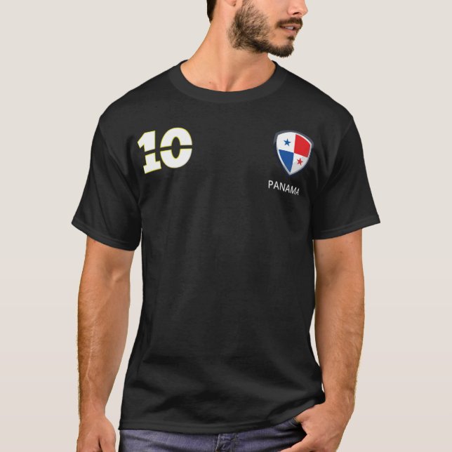Panama Soccer Jersey-vård T Shirt (Framsida)