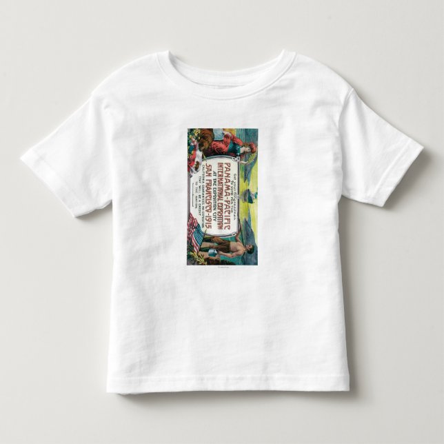 Panama Stillahavs- internationell Expo T-shirt (Framsida)