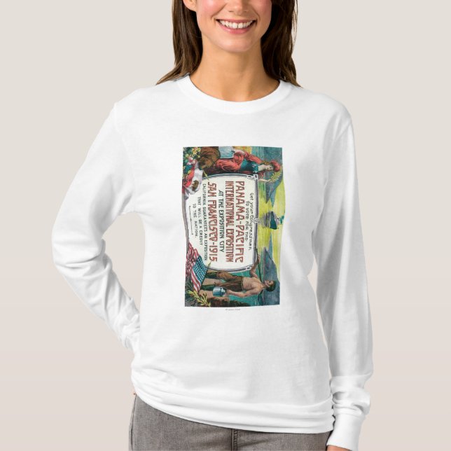 Panama Stillahavs- internationell Expo Tee (Framsida)
