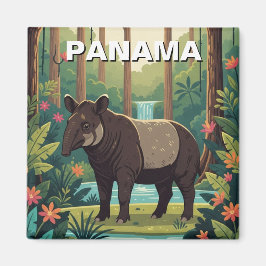 Panama Tapir i Coiba National Park Travel Magnet