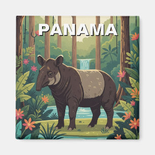 Panama Tapir i Coiba National Park Travel Magnet