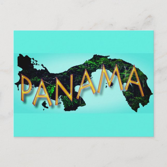 Panama vykort (Framsida)