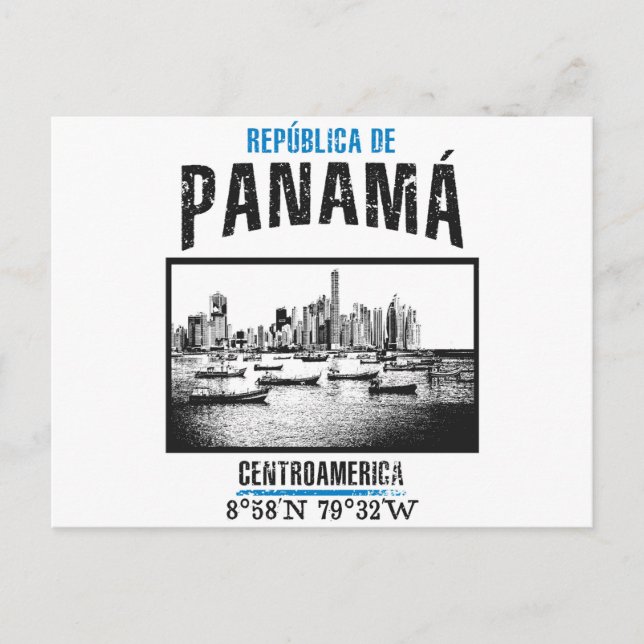 Panama Vykort (Framsida)