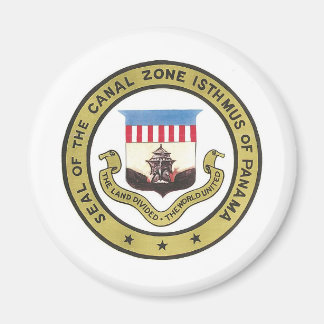 PANAMA-ZONA FÖRSEGLING MAGNET