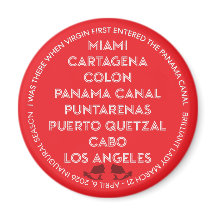 Panamakanalens första genomsegling