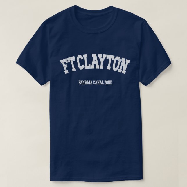 Panamakanalzonen: Ft. Clayton Sweatshirt T Shirt (Design framsida)