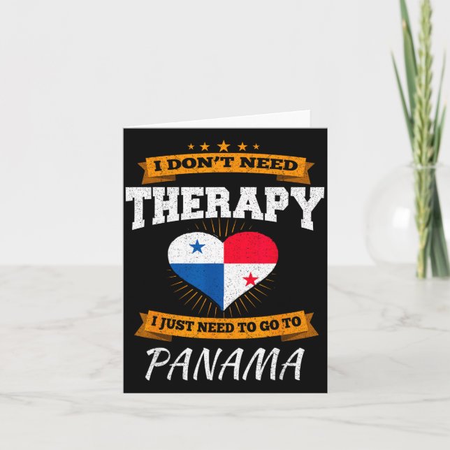 Panamanian Flag I Panama Flag I Vacation Panama  Kort (Framsida)