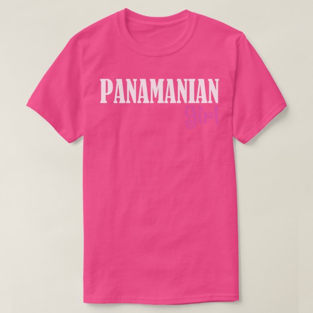 Panamanian Girl 1 T Shirt (Design framsida)
