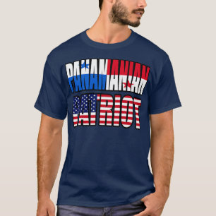 Panamansk amerikansk patriot Pride Gift T Shirt