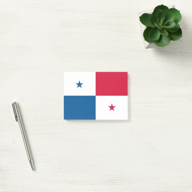 Panamas flagga post-it block (Kontor)