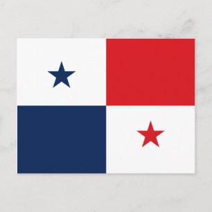 Panamas flagga vykort