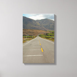 Panamerican Highway, Ecuador Canvastryck