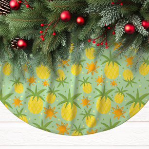 Pananas Tropiska jul Julgransmatta Borstad Polyester