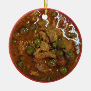 Panang Thai Curry [พ ะ แ น ง] ... Thailand Street  Julgransprydnad Keramik