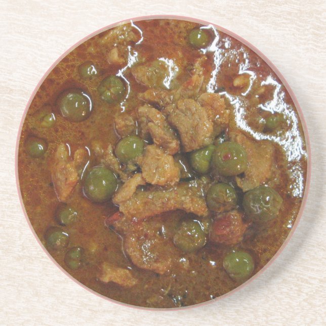 Panang Thai Curry [พ ะ แ น ง] ... Thailand Street  Underlägg (Framsidan)