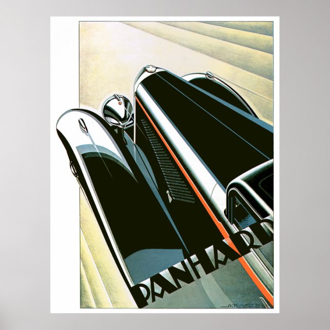 Panard Classic Car Poster (Framsidan)