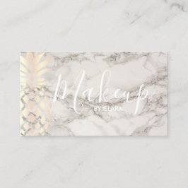 Panasmarmorkonstnär av kopparpaprika ro guld visitkort