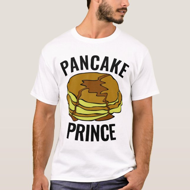 PANCAKE ÄLSKARE MANAR-SHIRTS T SHIRT (Framsida)