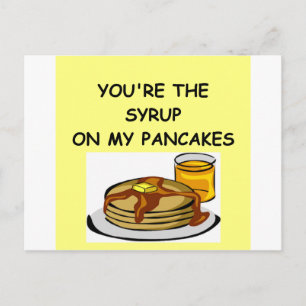 PANCAKE älskare Vykort