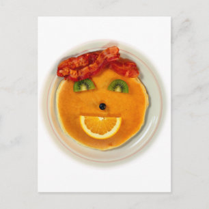 PANCAKE ANSIKTE DIETITIAN VYKORT