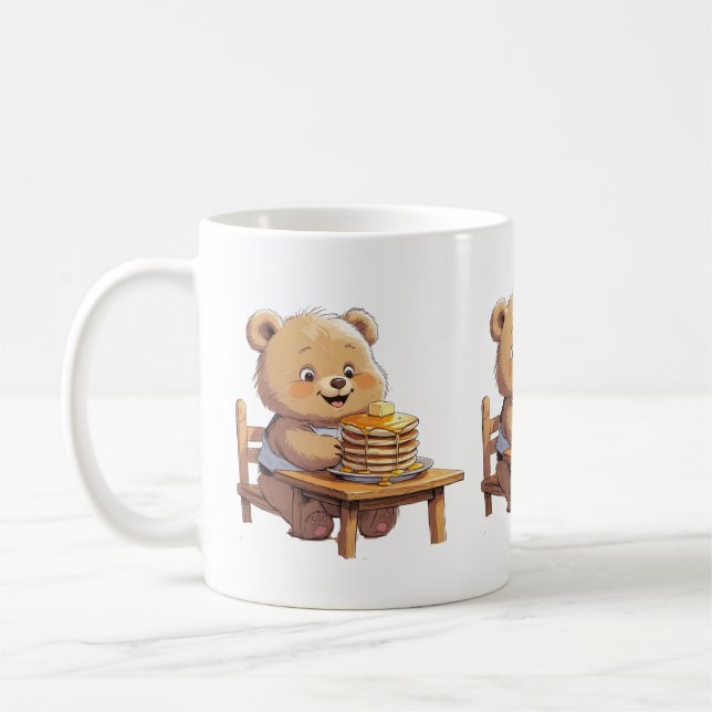 Pancake Bear Mug Kaffemugg (Vänster)
