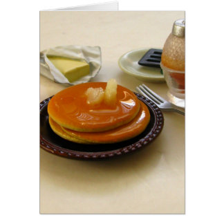 Pancake Breakfast Hälsningskort