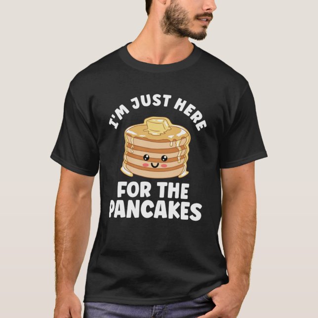 Pancake Brunch Pancake Maker Breakfast för kvinnor T Shirt (Framsida)