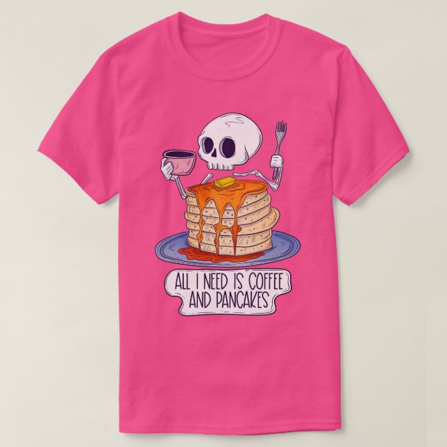Pancake Day T Shirt (Design framsida)