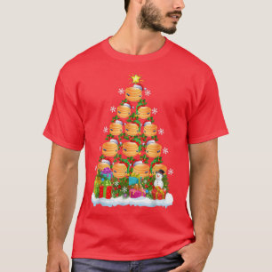 Pancake Food Älskare Julafton Helgdag Santa Pancak T Shirt