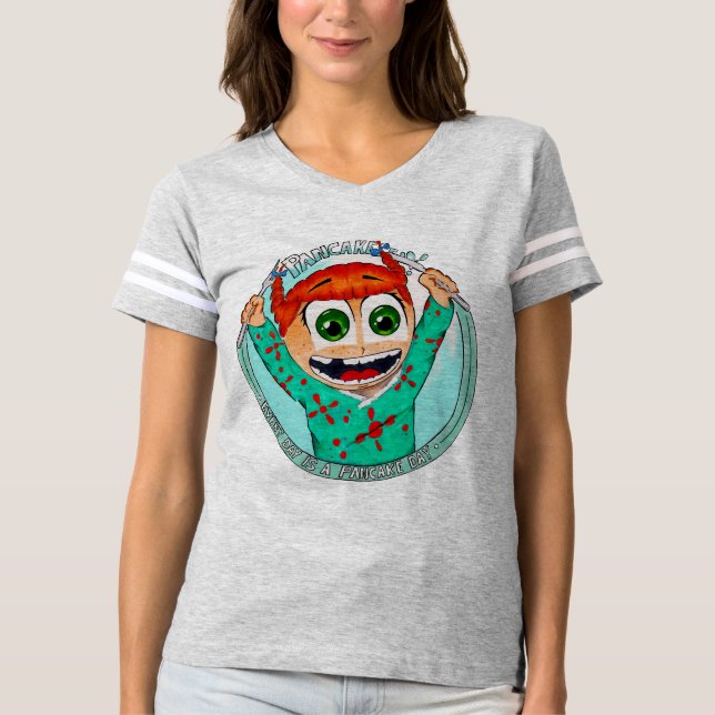 Pancake Girl Tee Shirt (Framsida)