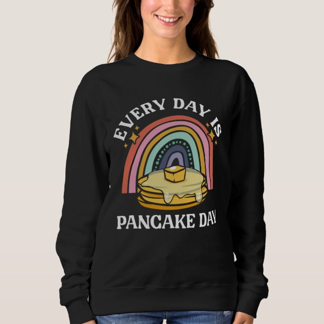 Pancake  Kids Every Day Is Pancake Day T Shirt (Framsida)